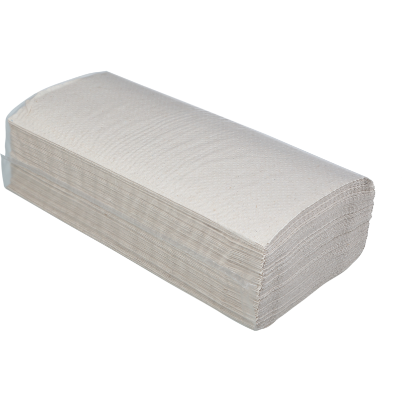 Рушники макулатурні сірі 160шт V-складання